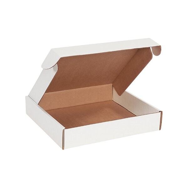 Bsc Preferred 11-3/4 x 10-3/4 x 2-1/4'' White Deluxe Literature Mailers, 50PK BUY00014519 - main